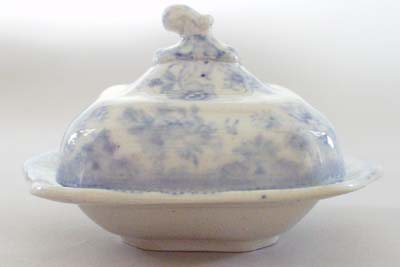 Vegetable Dish with Cover c1850